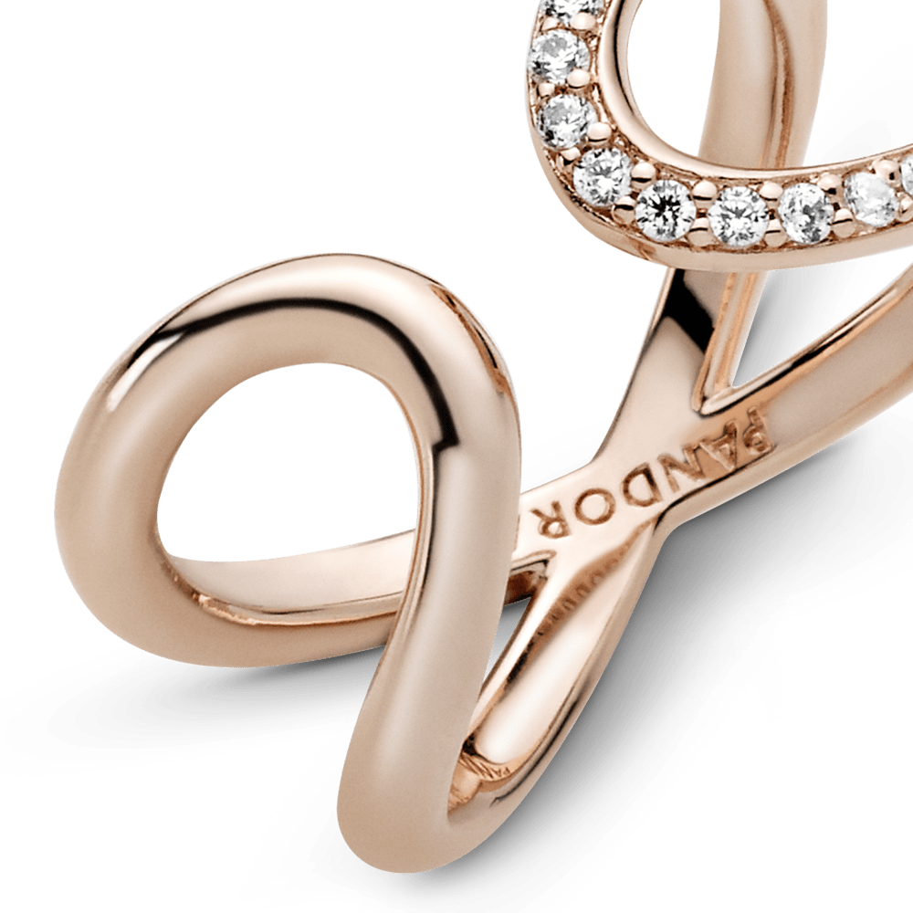Anillo Abierto Envolvente Infinito