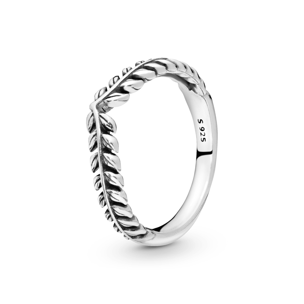 Anillo Hueso de Los Deseos Granos de Trigo