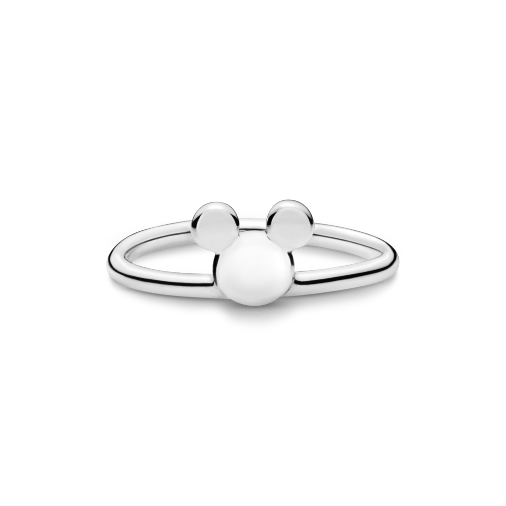 Anillo con Silueta de Mickey de Disney