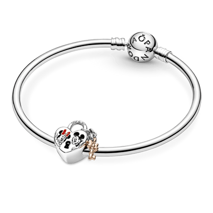 Charm Candado Mickey y Minnie x Disney