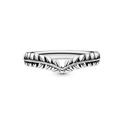 Anillo Hueso de Los Deseos Granos de Trigo