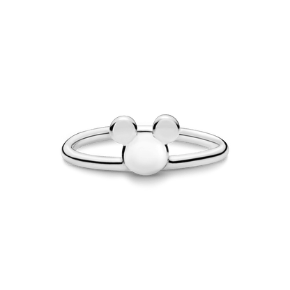 Anillo con Silueta de Mickey de Disney